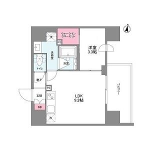 2階の間取り図