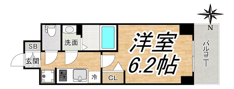 3階の間取り図