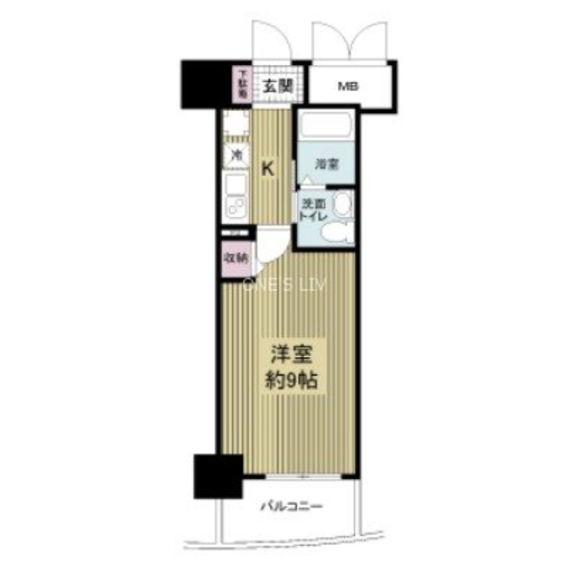14階の間取り図