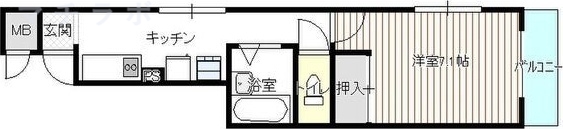 7階の間取り図