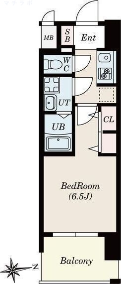 10階の間取り図