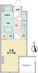 2階の間取り図