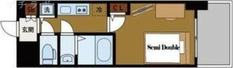 2階の間取り図