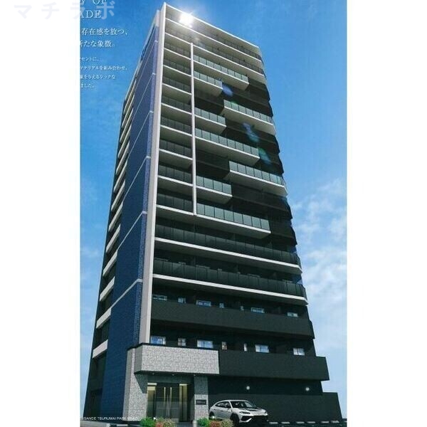 プレサンス鶴舞パークグラッドの外観