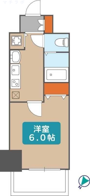 3階の間取り図