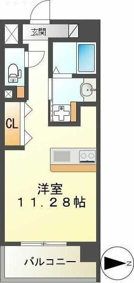 7階の間取り図