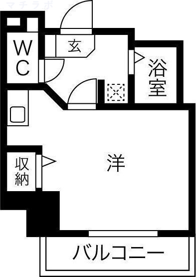 5階の間取り図