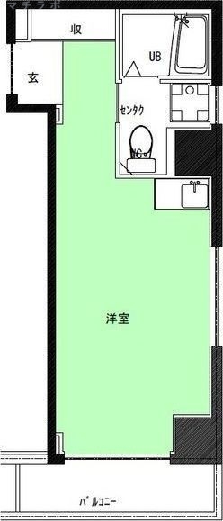 5階の間取り図