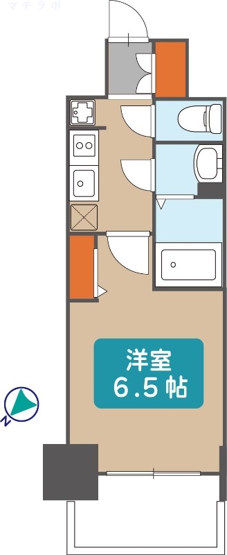 3階の間取り図