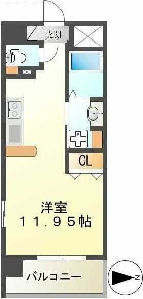 7階の間取り図