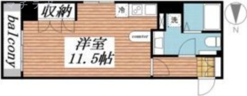 5階の間取り図