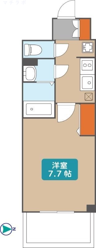 7階の間取り図