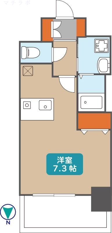 9階の間取り図