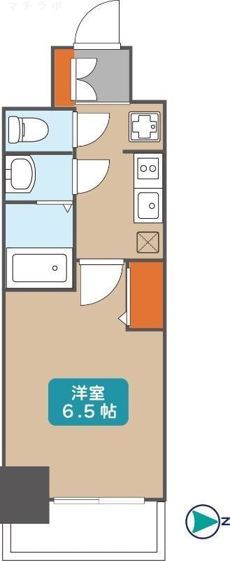 8階の間取り図
