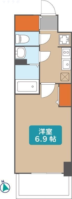 7階の間取り図