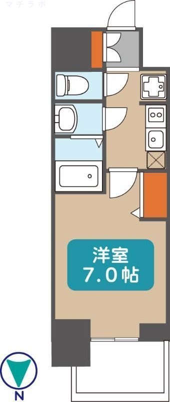 6階の間取り図