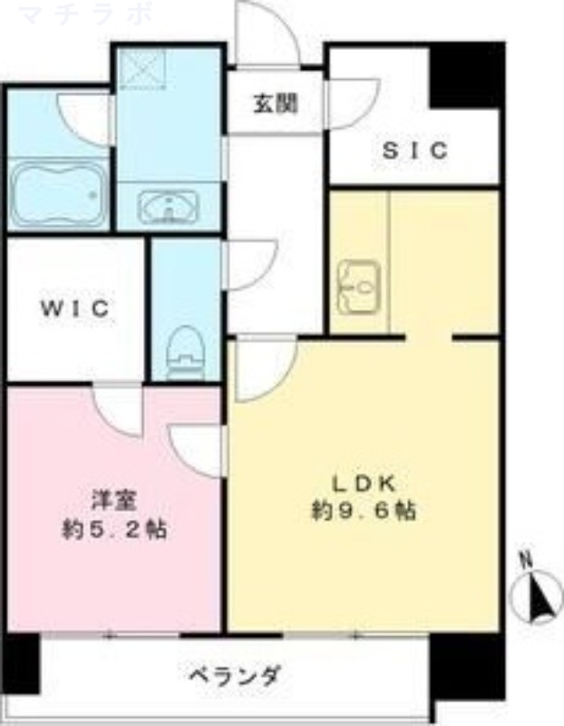 3階の間取り図