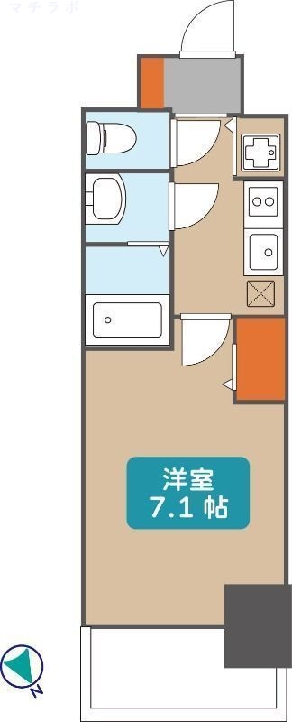 13階の間取り図