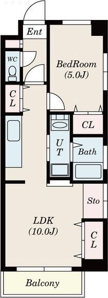 3階の間取り図