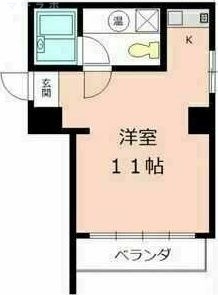 2階の間取り図