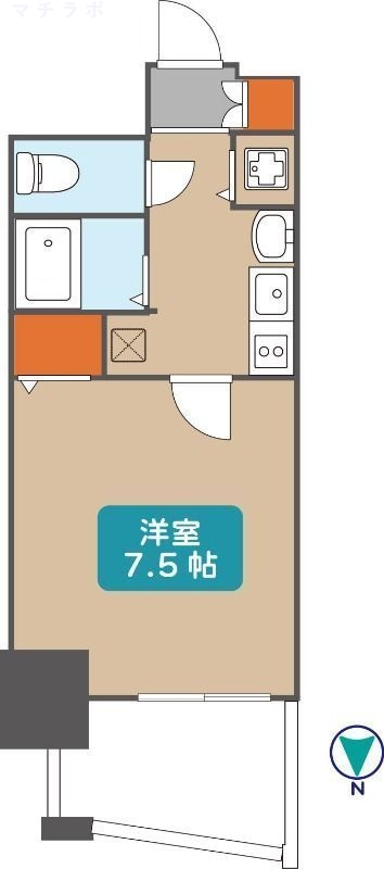 5階の間取り図