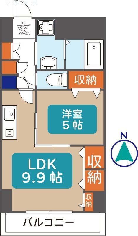 14階の間取り図