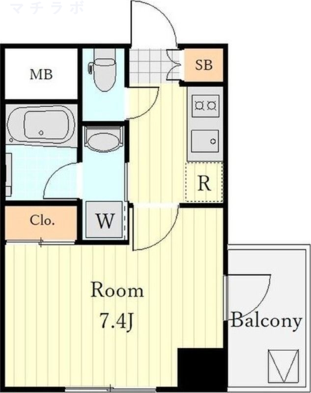 14階の間取り図