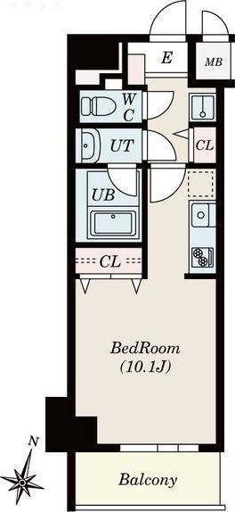 11階の間取り図