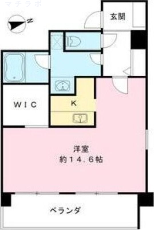 2階の間取り図