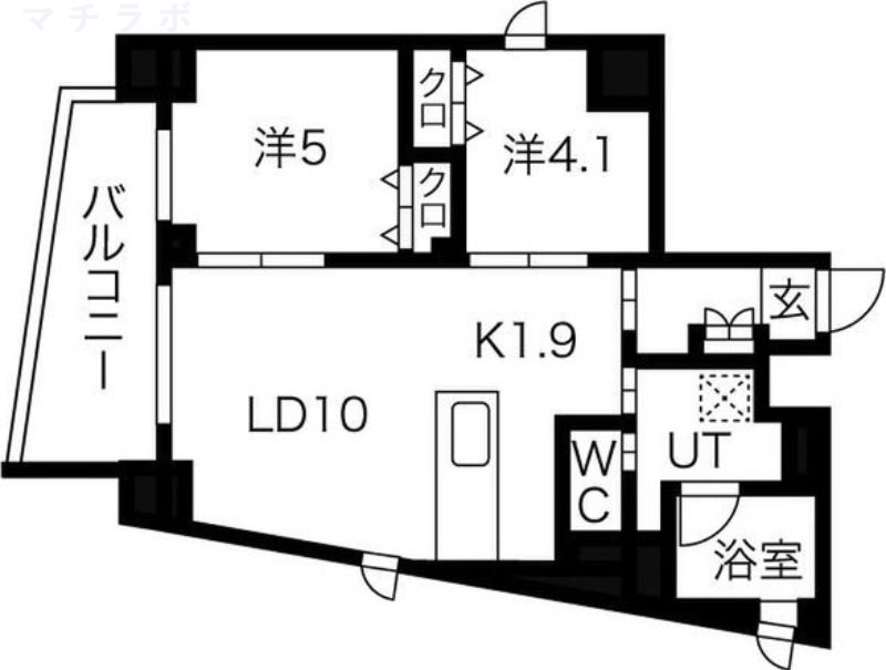 7階の間取り図
