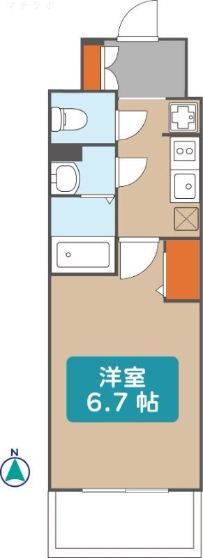 13階の間取り図