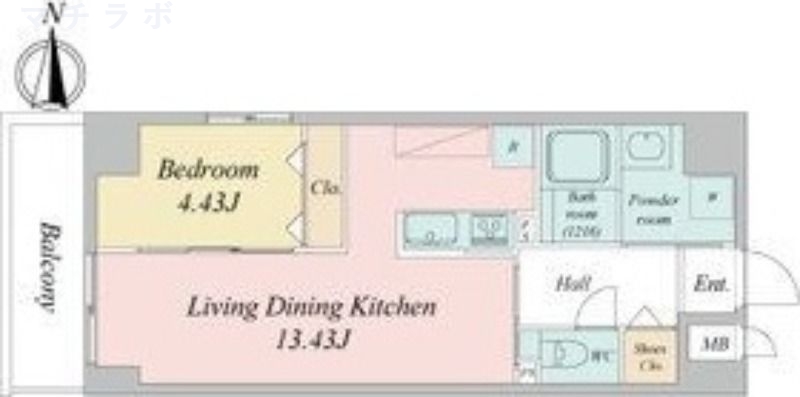 12階の間取り図