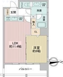 8階の間取り図
