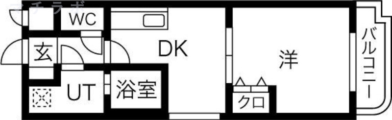 1階の間取り図