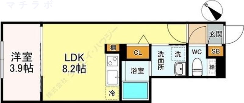 3階の間取り図