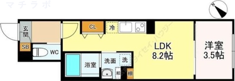 3階の間取り図