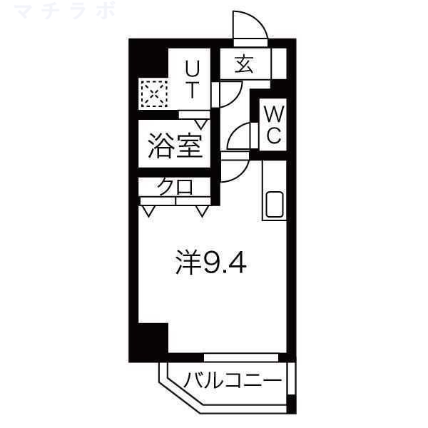 7階の間取り図