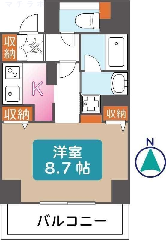 7階の間取り図