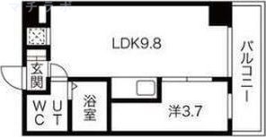 10階の間取り図