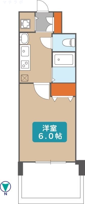 3階の間取り図