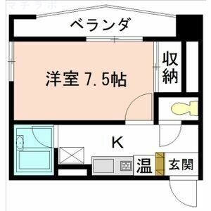 4階の間取り図