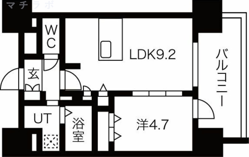 7階の間取り図