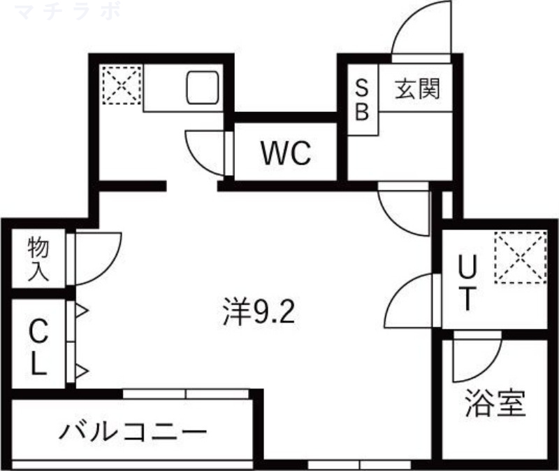 6階の間取り図