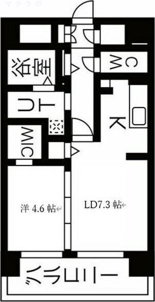 3階の間取り図