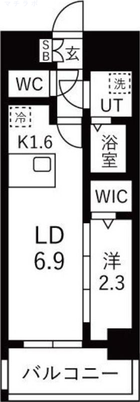 10階の間取り図