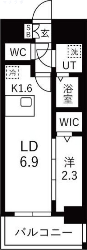 10階の間取り図