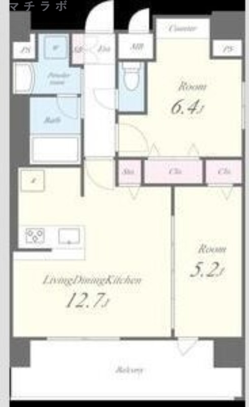 10階の間取り図