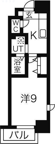 14階の間取り図