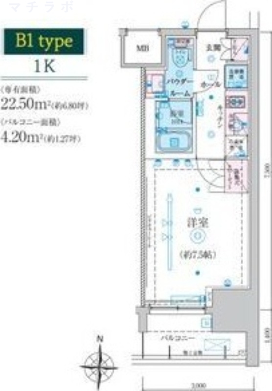 11階の間取り図