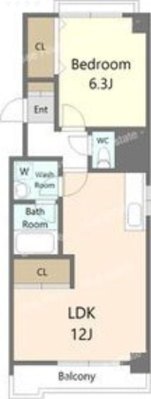 7階の間取り図